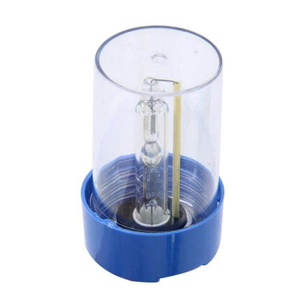 HID Headlight Bulbs 55W For Car Headlights And DRL - single HID xenon 55W bulb in protective blue case for headlights and DRL