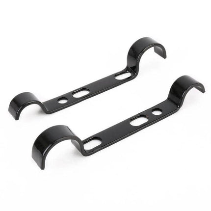 Vehicle Roof Rack Holder for Agriculture Tools and Shovels metal clamp brackets for securing shovels and poles on vehicle roof