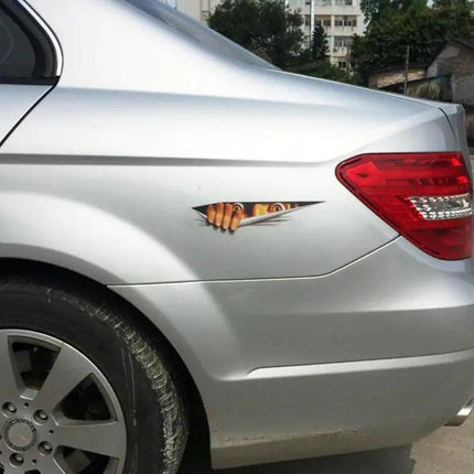3D Simulated Car Paper Sticker for Vehicle Decoration