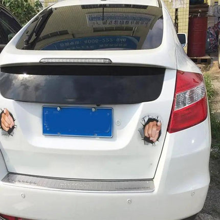 3D Simulated Car Paper Sticker for Vehicle Decoration