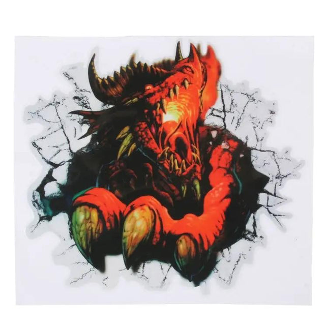 3D Simulated Car Paper Sticker for Vehicle Decoration