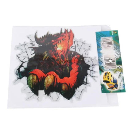 3D Simulated Car Paper Sticker for Vehicle Decoration