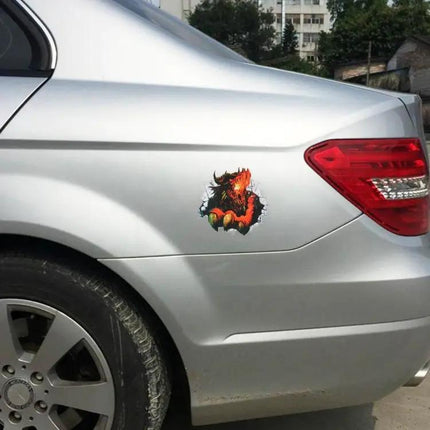 3D Simulated Car Paper Sticker for Vehicle Decoration