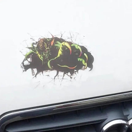 3D Simulated Car Paper Sticker for Vehicle Decoration