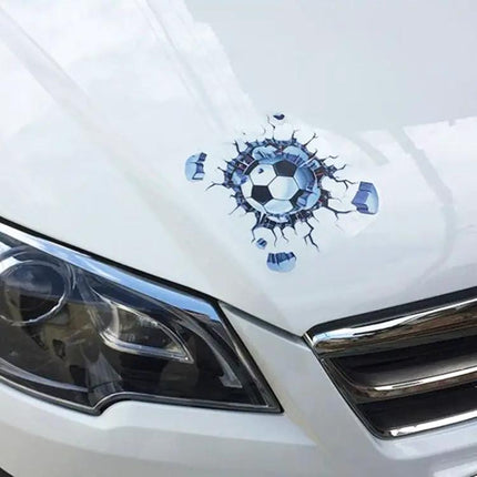 3D Simulated Car Paper Sticker for Vehicle Decoration