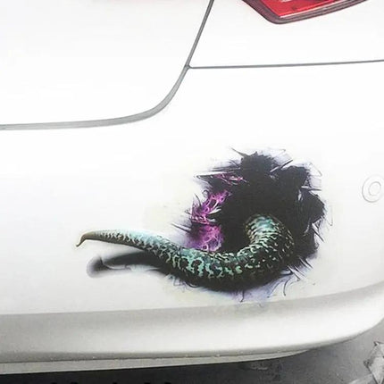 3D Simulated Car Paper Sticker for Vehicle Decoration