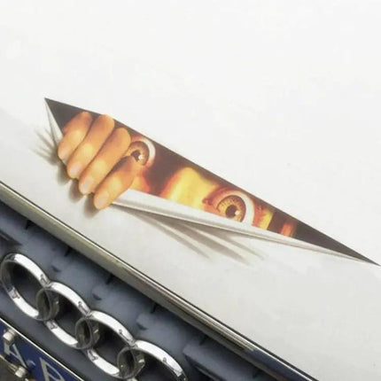 3D Horrible Style Car Paper Sticker for Vehicle Decoration