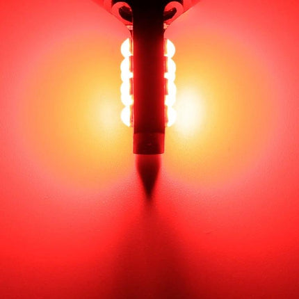 Car Brake Light White For Daily Driving And Safe Stops — bright LED brake light showing strong red illumination for visibility and safe stopping