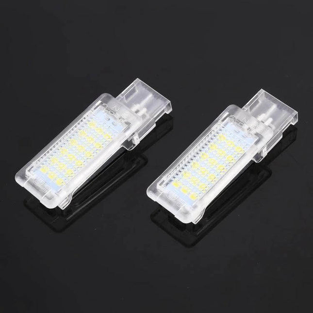 Car Footwell Lights, 2-Pack 12V LED Footwell Lamps For Volkswagen - clear LED interior footwell lamps kit, 2-pack for Volkswagen vehicles