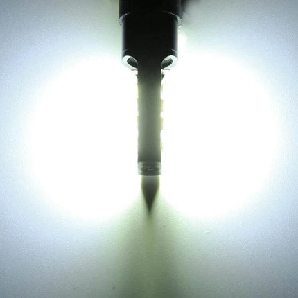 LED 9006 Car Fog Light Bulbs 6000K White, 2 Pack for Night Driving bright 6000K replacement bulb showing light beam and plug-and-play fit