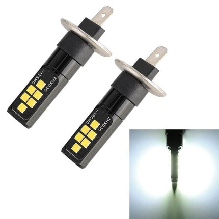 White Car Fog Light 2 Pack For Everyday Night Driving - LED replacement pair for improved fog visibility and easy installation