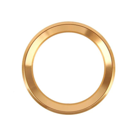 Aluminium Alloy Decorative Steering Wheel Ring Cover for BMW Cars – gold aluminium alloy ring to protect and decorate BMW steering wheel