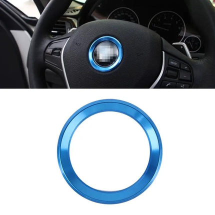 Aluminium Alloy Decorative Steering Wheel Ring Cover for BMW Cars