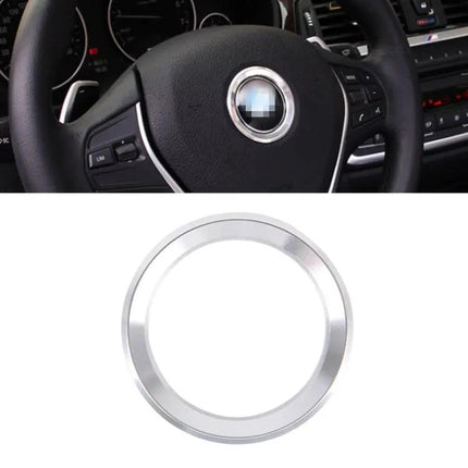 Aluminium Alloy Decorative Steering Wheel Ring Cover for BMW Cars