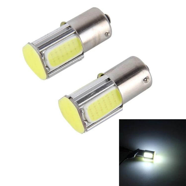 2-Pack LED Car Brake And Tail Light Bulbs For 12V Vehicles - high-brightness plug-and-play replacement pair, low-power LED brake and tail bulbs for cars and trucks