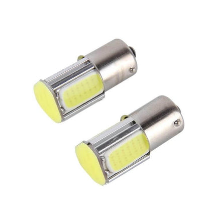 2-Pack LED Car Brake And Tail Light Bulbs For 12V Vehicles - bright low-power plug-and-play replacement pair for cars trucks SUVs