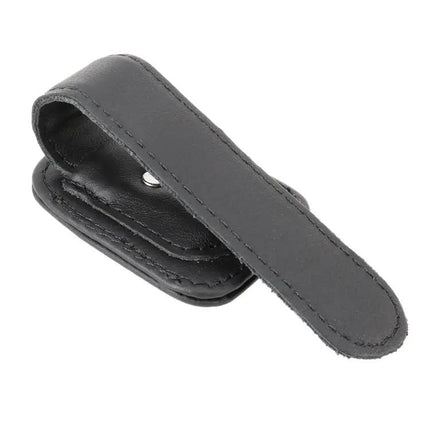Multi-Functional Leather Holder for Car Sunglasses Storage