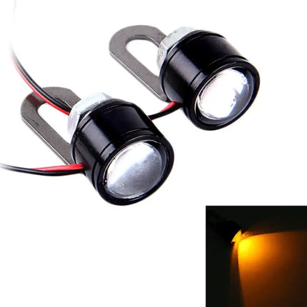 Eagle Eyes LED Strobe Lights for Motorcycles, 2-Pack with 90cm Wire