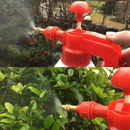KANEED 1.5L Hand Pump Sprayer for Gardening and Cleaning spraying fertilizer and cleaning solution with durable red pump