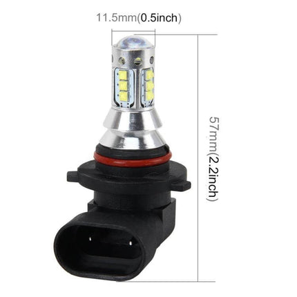 Car Fog Light With Cree LEDs For Everyday Driving Needs - compact Cree LED fog bulb with 57mm height and plug-and-play installation