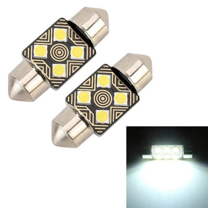 Car Reading Lamp Dome Light 31mm DC12V For Interiors compact 31x12x8.5mm LED map dome bulb low heat long life