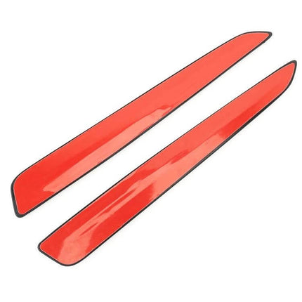 Durable Anti-Collision Car Bumper Guard Strip for Vehicle Protection red TPE PP bumper shock absorber strip set