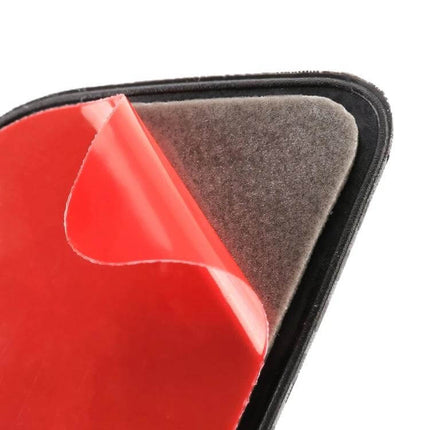 Durable Anti-Collision Car Bumper Guard Strip for Vehicle Protection showing red adhesive backing and protective foam layer