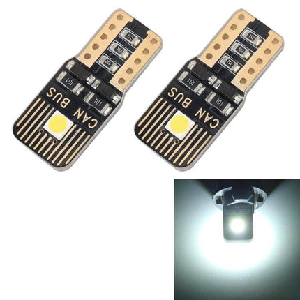 2-Pack Car Clearance Light For Exterior Use Easy Install compact LED clearance lights for trucks vans trailers RVs with easy mount and bright white output