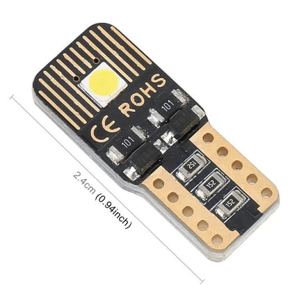 2-Pack Car Clearance Light For Exterior Use Easy Install - compact LED side marker lamp with CE ROHS markings, 2.4cm length, easy exterior mount