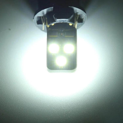 Car Clearance Light With Decoder For Safe Vehicle Lighting - 12V T10/W5W 6-LED 6000K cool white marker lamp with decoder, two-pack