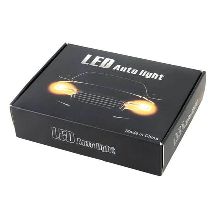 2-Pack Car Turn Signal Lights For 12V Vehicles, Durable Build - boxed LED auto light replacement kit for front and rear signals