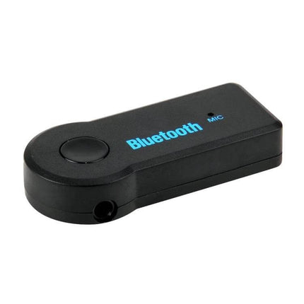 Portable Bluetooth Music Receiver For Stereo Speakers Single Channel Hands Free compact 3.5mm adapter for wired speakers, easy pairing, hands-free mic
