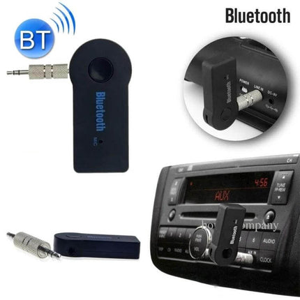 Portable Bluetooth Music Receiver For Stereo Speakers Single Channel Hands Free - compact 3.5mm Bluetooth audio adapter for car, home, dorm