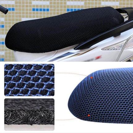 Waterproof Motorcycle Seat Cover for All-Weather Protection, XXL Size - black anti-skid breathable mesh seat cover protecting scooter seat