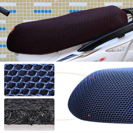 Waterproof Motorcycle Seat Cover for All-Weather Protection, XXL Size - breathable anti-skid mesh motorcycle seat protector