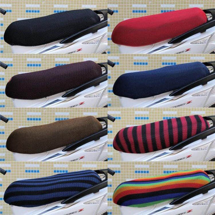 Waterproof Motorcycle Seat Cover for All-Weather Protection, XXL Size in assorted colors showing anti-skid textured fabric