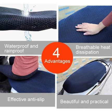 Waterproof Motorcycle Seat Cover for All-Weather Protection, XXL Size - breathable waterproof anti-slip motorcycle seat cover
