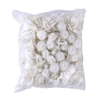 Plastic Push Rivets for Automotive Fastening, 100 Pack