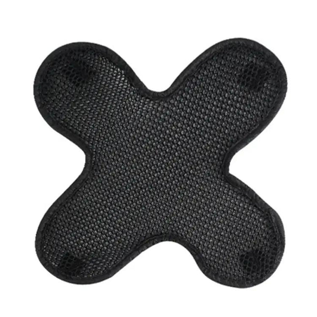 Coussin en maille nid d'abeille 3D respirant pour casques de moto