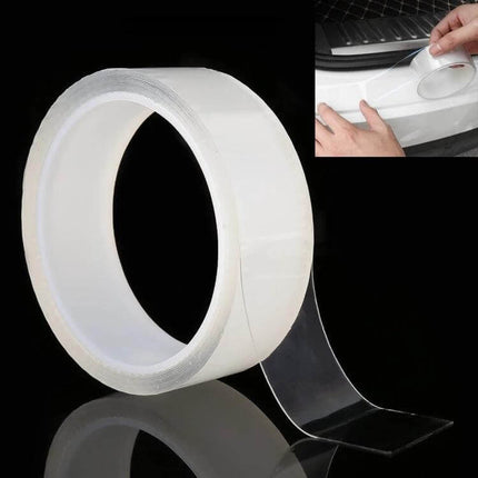 Car Door Anti-Collision Protection Strip, 3 Meters Long - clear adhesive bumper guard tape for preventing door dings and scratches
