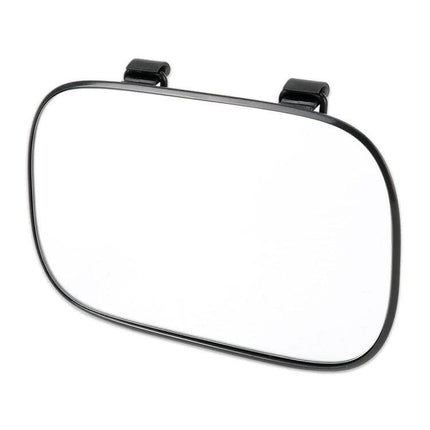 3R Portable Car Sunshade Mirror for Makeup Application clipped to car sun visor for quick on-the-go makeup touch-ups