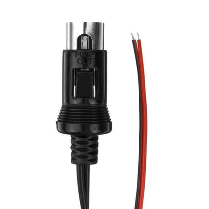 Car Bluetooth Aux Audio Adapter For Kenwood 13 Pin showing 13-pin plug with red/black power wires for plug‑and‑play wireless music