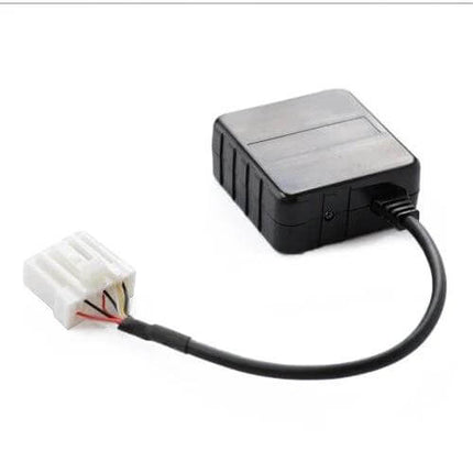 Car Bluetooth Aux Adapter Module For Factory Stereo black plug-and-play module with CD changer connector for wireless A2DP streaming