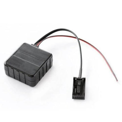 Car Wireless Bluetooth Module AUX Audio Adapter for Opel CD Changer Port black plug-and-play module with wiring harness