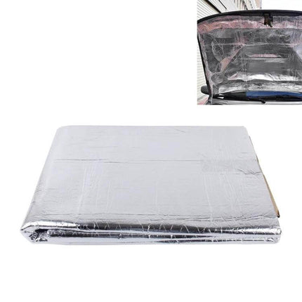 Car Exhaust Heat and Sound Insulation Mat with Waterproof Protection installed under hood to block heat and noise and protect cabin