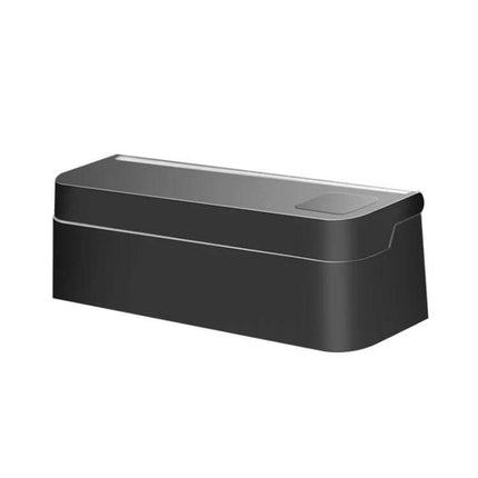 CARSUN Compact Coin Storage Box for Everyday Organization small black car coin organizer keeps change sorted for tolls and parking