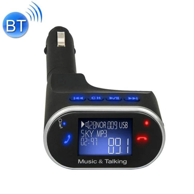 Chicken Leg Shaped Bluetooth Hands-Free FM Transmitter for Cars - chicken drumstick design FM transmitter for hands-free calling and music streaming