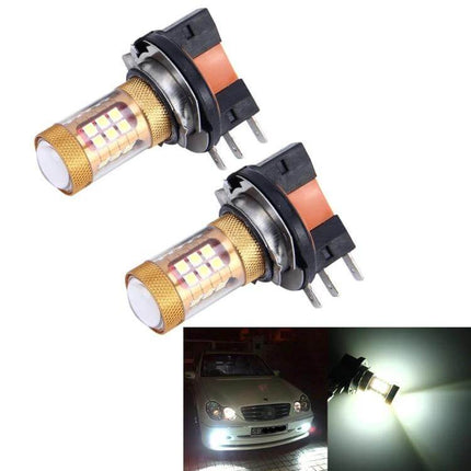 LED Car Fog Lights 2 Pack for Fog Light Replacement - bright white LED bulbs for fog, rain, snow, easy install, fits compatible housings