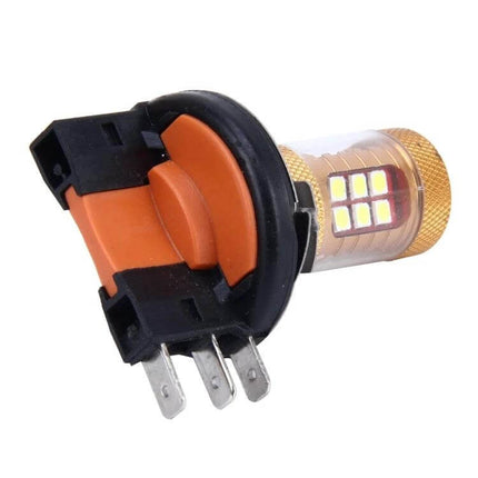 LED Car Fog Lights 2 Pack for Fog Light Replacement - close-up of single LED replacement bulb showing multi-LED array and connector