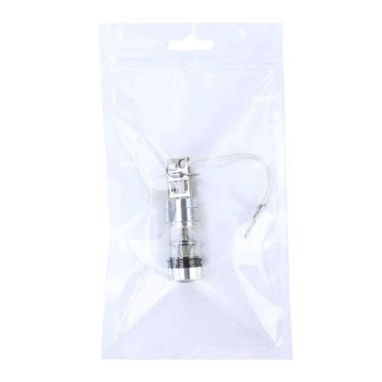 H3 LED Fog Lights 7000K, 100W, Easy Install For Cars slim silver bulb with adjustable bracket in clear retail bag